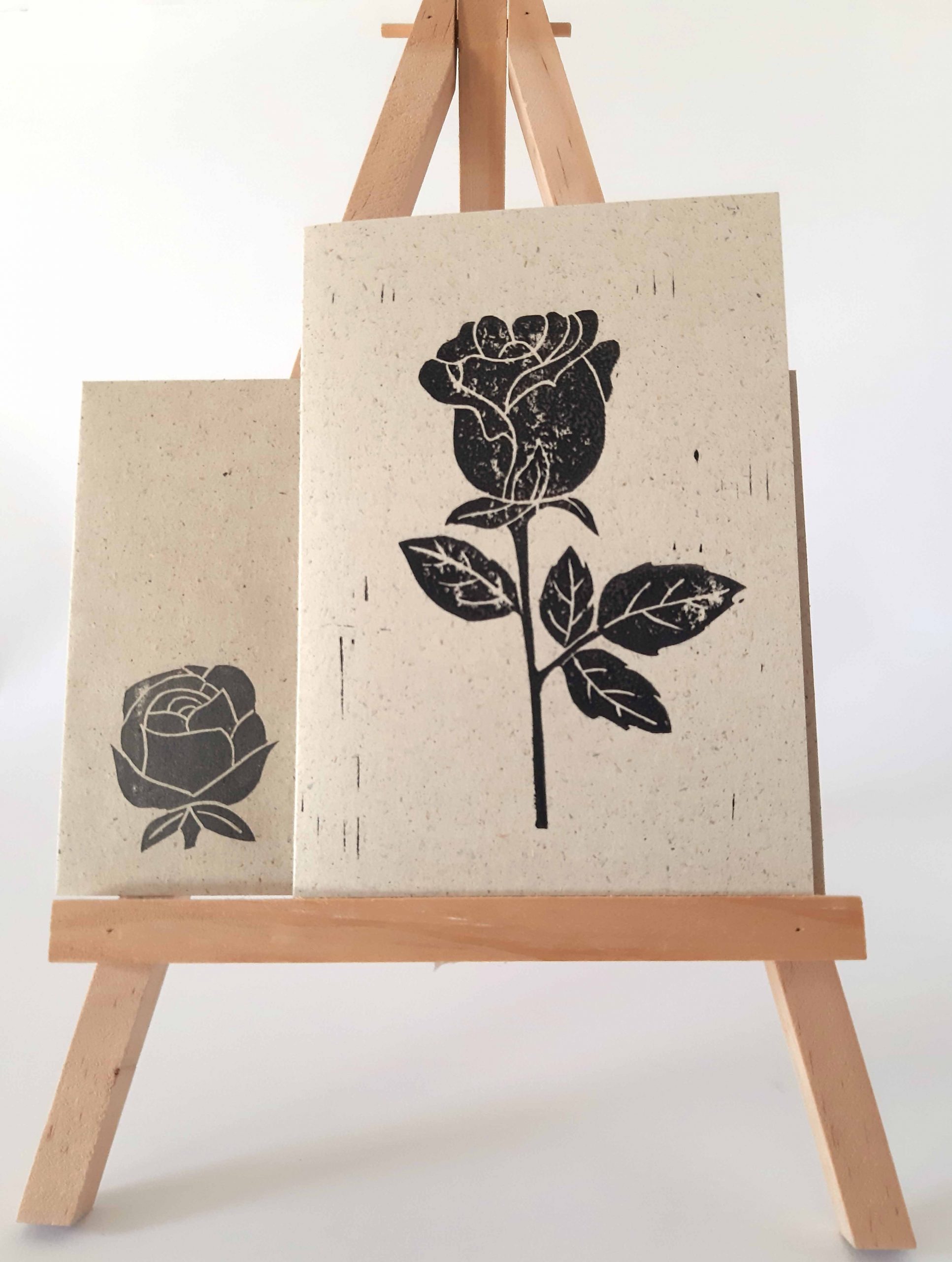 Grußkartenset Rosen - drei verschiedene Rosenmotive im Set – Bild 2